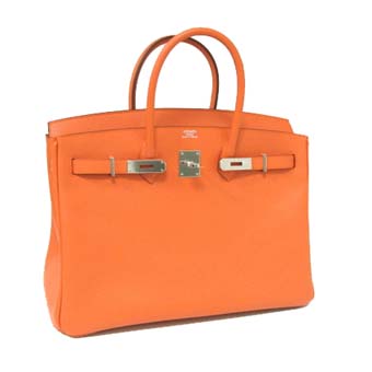 HERMES エルメス バーキン35 スーパーコピー ヴォーエプソン マンゴー シルバー金具 05P01Sep13 Birkin 095